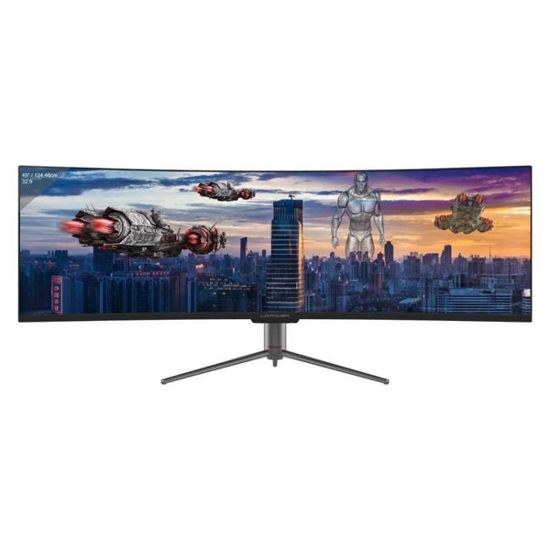 LC-Power M49-DQHD-120-C-Q 124cm (49") DQHD VA Monitor Curved 32:9 HDMI/DP 120Hz
